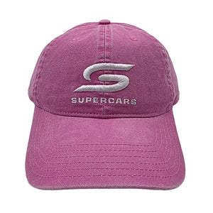 Supercars Fanwear Pink Acid Wash Cap