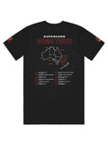 SUPERCARS LIFESTYLE UNISEX 2024 TOUR TEE