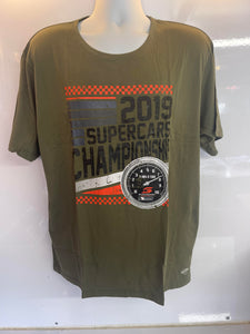 SUPERCARS KHAKI CIRCUIT T-SHIRT