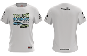 TAUPO SUPER400 KIDS WHITE T-SHIRT