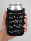 TOYOTA GAZOO RACING Lifestyle Line Art Can Cooler