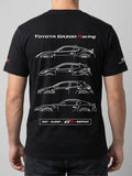 TOYOTA GAZOO RACING Lifestyle Unisex Line Art Tee
