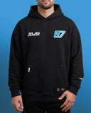 Trackhouse SVG #97 Unisex Logo Black Hoodie