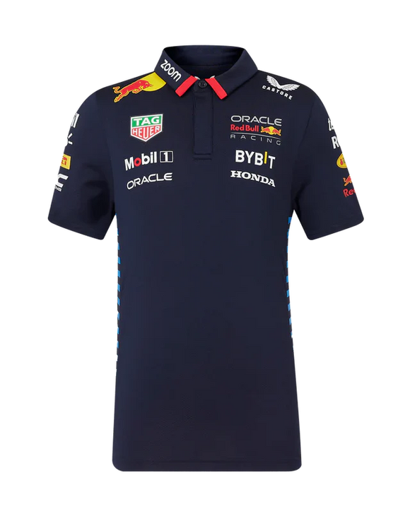 Red Bull F1 Team Replica Kids Polo Shirt