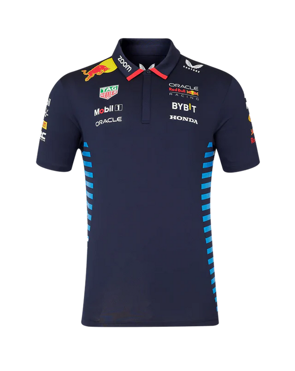 Red Bull F1 Team Replica Mens Polo Shirt