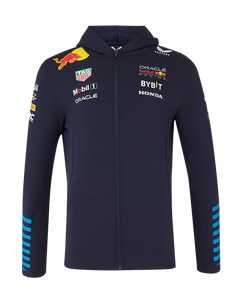 Red Bull F1 Team Replica Mens Full Zip Hoodie