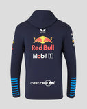 Red Bull F1 Team Replica Mens Full Zip Hoodie