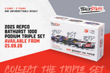 1:64 2025 Repco Bathurst 1000 Podium Triple Set - available to purchase from:  Friday 25th September 2026