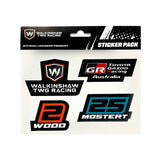 Walkinshaw TWG Racing Team Sticker Pack
