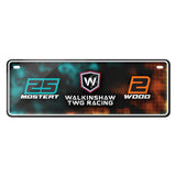 Walkinshaw TWG Racing Team Number Plate