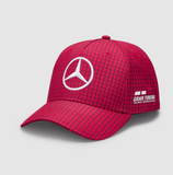 Mercedes Amg Petronas Lewis Hamilton Driver Cap Apple Red