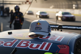 Cap on Red Bull Ampol #88 Mustang