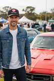 Classic Holden 6 Panel Snap Back Cap Lifestyle