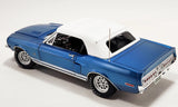 1:18 1968 Shelby GT500 Convertible - Acapulco Blue  