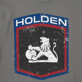 Holden HK Grille Logo T-Shirt Front Print Close-Up