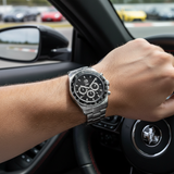 HSV SpeedMaster Chronograph Watch being worn