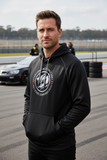 Man wearing HSV Performance Hoodie outdoors