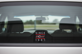 HSV Retro Since 1987 decal applied to the rear windscreen of an HSV Maloo