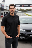 Man wearing HSV Eclipse H2X-DRY Pique Polo