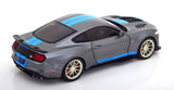 1:18 Ford Shelby Mustang GT500 KR 2022 Greymetallic/Blue