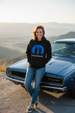 Woman Wearing Mopar Performance Hoodie