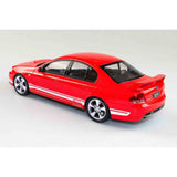 1:18 FPV BF MKII GT-P - VIXEN RED with WINTER WHITE STRIPES - (Pre-order)