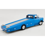 1:18 1970 Dodge D-300 Ramp Truck - Corporate Blue