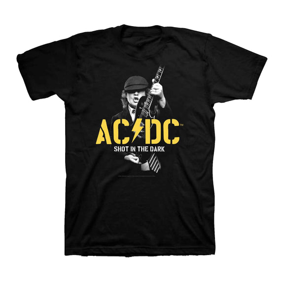 AC/DC PWR UP ANGUS SHOT IN THE DARK TEE