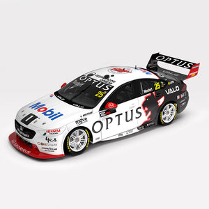 1:43 Mobil 1 Optus Racing #25 Holden ZB Commodore - 2022 Adelaide 500 Holden Tribute Livery