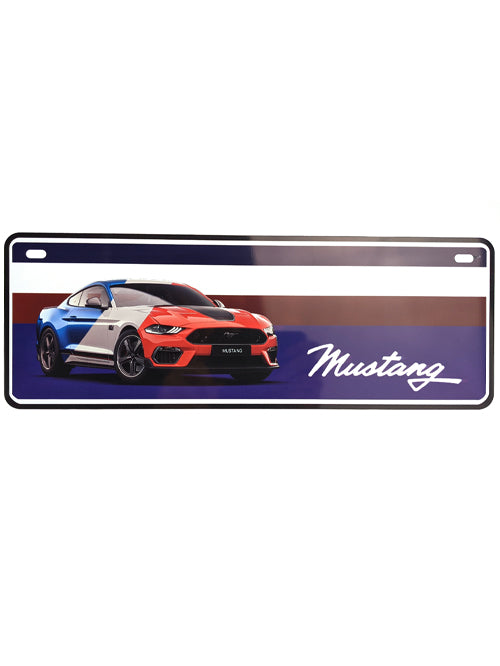 FORD MUSTANG CAR IMAGE NUMBER PLATE