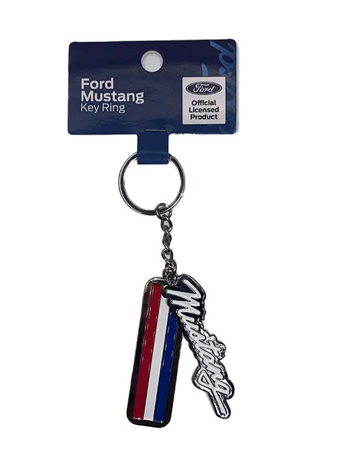 FORD MUSTANG 2 PIECE KEYRING