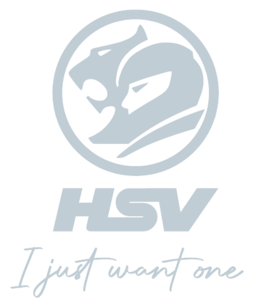 HSV 'I just want one' New Era Decal Sticker - Silver