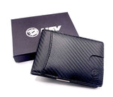 HSV Genuine Carbon Leather Credit Card Holder