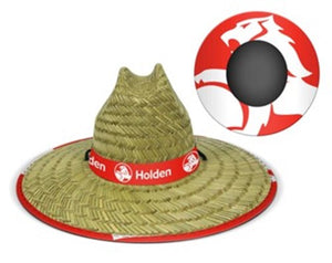 HOLDEN LOGO STRAW HAT