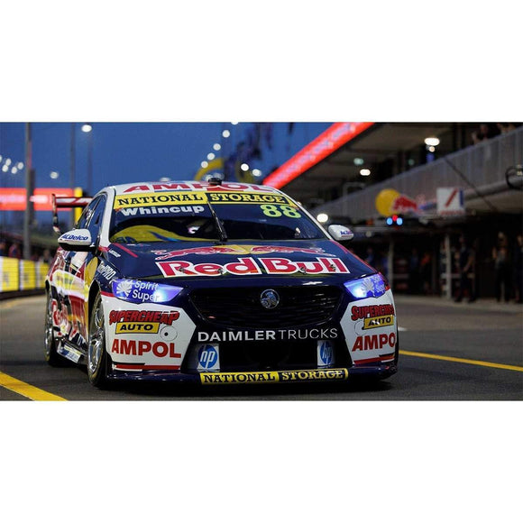1:64 HOLDEN ZB COMMODORE - RED BULL AMPOL RACING #88 - JAMIE WHINCUP - BEAUREPAIRS SYDNEY SUPERNIGHT RACE 29 - LAST FULL-TIME SOLO DRIVE - PRE-ORDER
