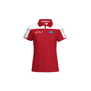 Shell V-Power Racing Women's Polo Red/White